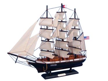 Wooden Flying Cloud Tall Model Clipper Ship 24""