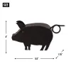 PIG WITH PIGLETS SCULPTURE