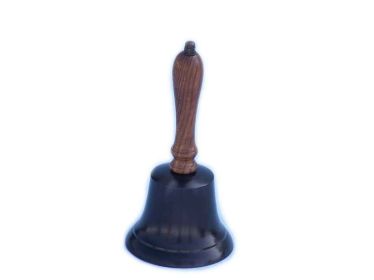 Bronze Hand Bell 9""