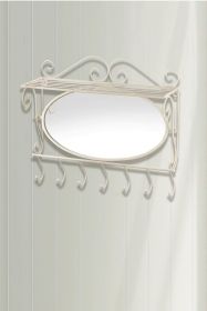 MIRRORED WALL SHELF