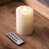 Infinite Wick Wax Pillar Candle