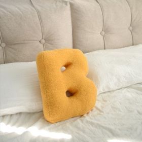 26 English Letters Pillow Sofa Cushion Shooting Props (Option: B-About 38x30cm)