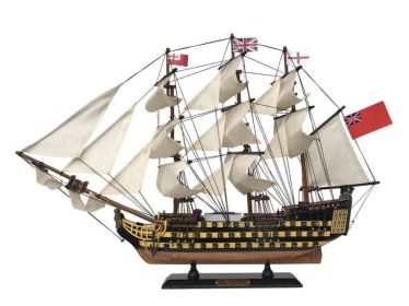 Wooden HMS Victory Limited Tall Model Ship (size: 24'''')