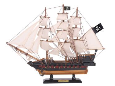 Wooden Whydah Gally White Sails Limited Model Pirate Ship (size: 15'''')
